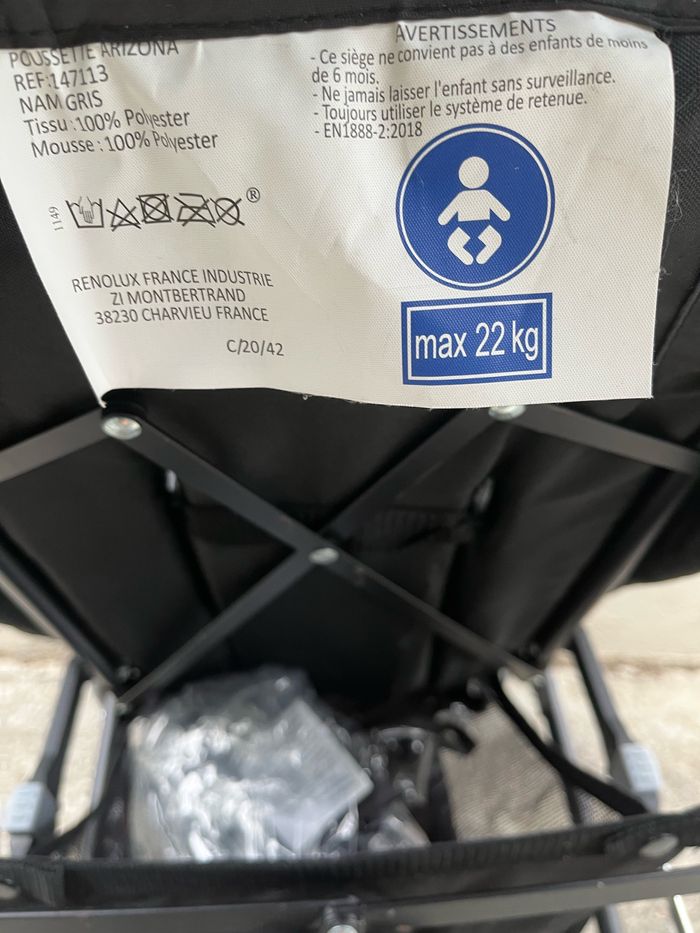 Poussette canne Trottine jusqu’à 22kg - photo numéro 5