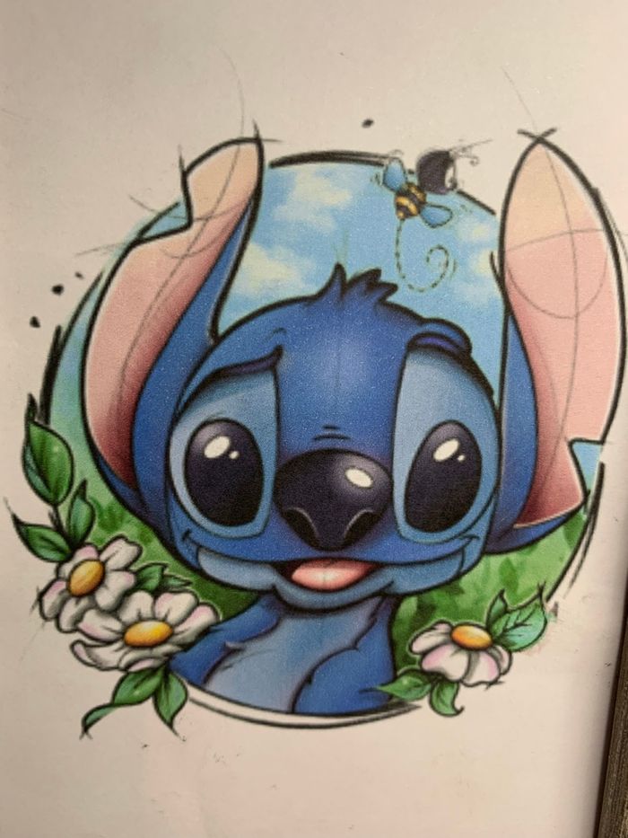 Affiche stitch garden - photo numéro 2