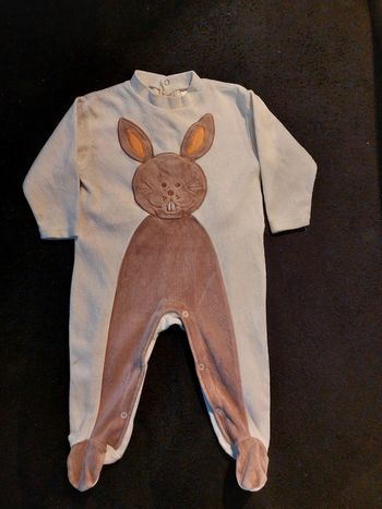 Pyjama chaud lapin