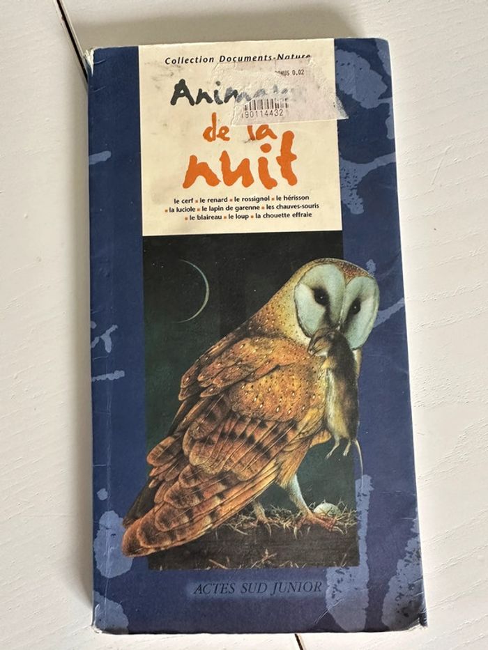 Livre Animaux de la nuit