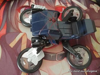 Moto Marvel spider man majorette bike rare figure