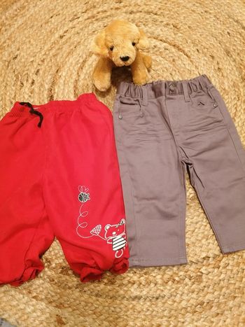 Lot de 2 pantalons 6M