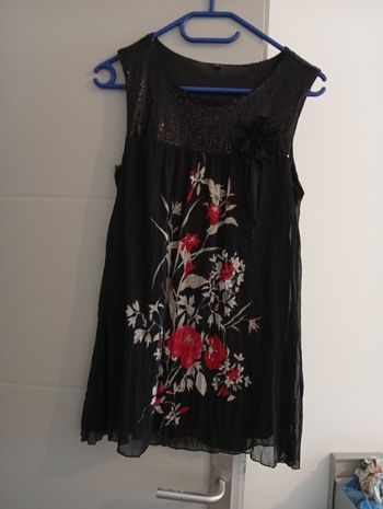 Tunique noire femme 