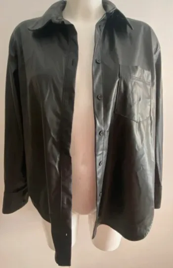 Chemise Simili cuir Zara taille S