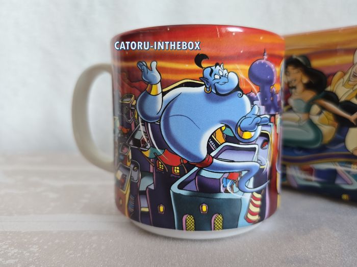 Tasse / Mug / Cup scène boite Disney Classics Aladdin Jasmine Genie - photo numéro 8