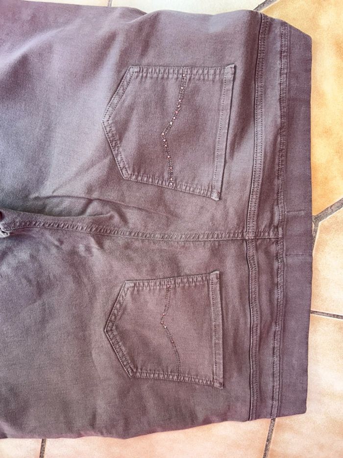 Pantalon #Toscane#taille 5 #ton chocolat - photo numéro 3