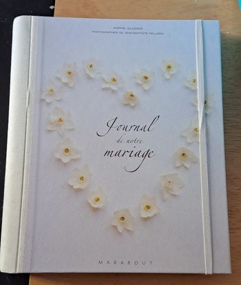 Livre / journal de notre mariage