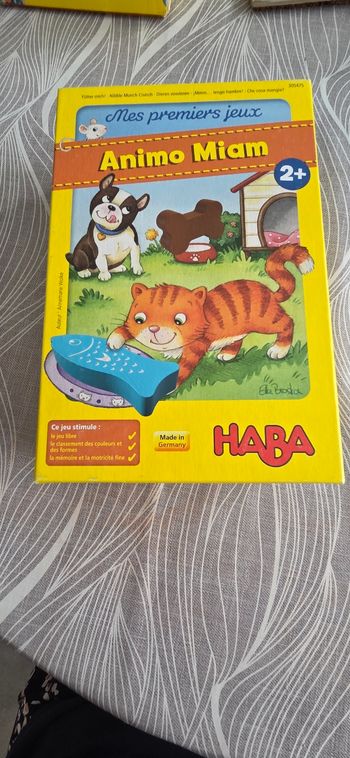Mes premiers jeux animo miam haba