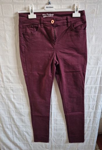 pantalon slim push up grain de malice taille 38