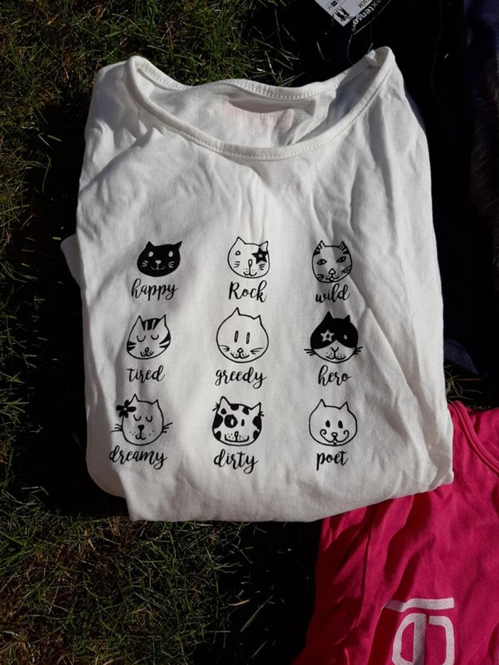 Lot tshirt manche longue 12 ans - photo numéro 6