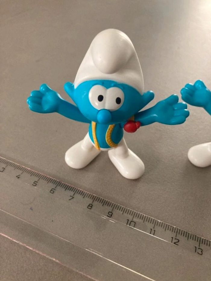 Lot de  3 Figurines Schtroumpfs - photo numéro 2