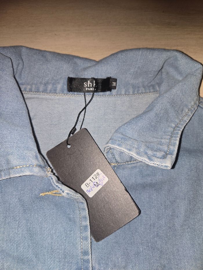 Veste en jean neuve taille m - photo numéro 3