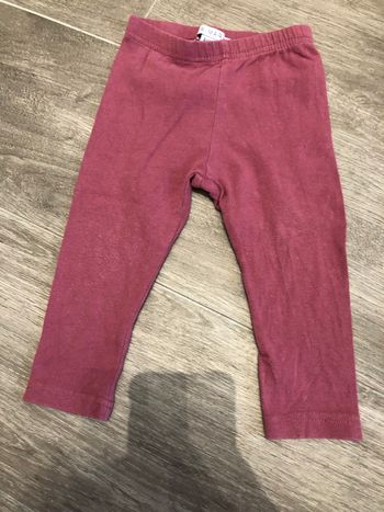 Legging violet bordeaux Primark 80 cm