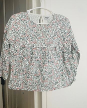 Haut fleuri kiabi bébé fille