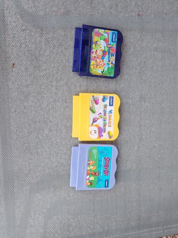 Lot de 3 jeux vtech smile