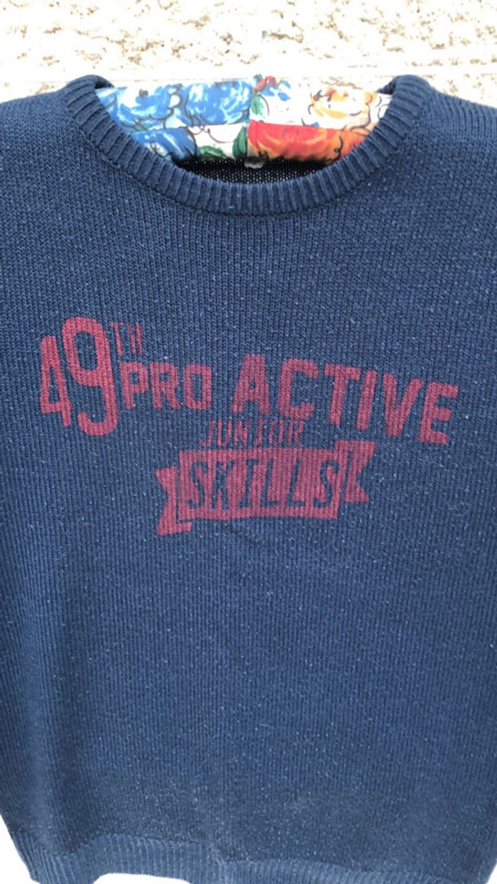 Pull fin garçon 9/10 ans - photo numéro 4
