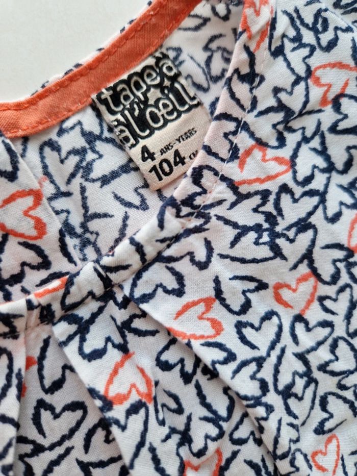 Lot de 2 robes été 5 ans mais petite tâche - photo numéro 3