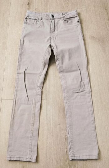 Jean slim garçon beige taille 10 ans Orchestra
