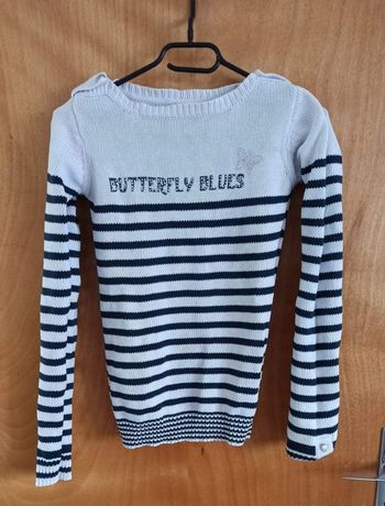 Pull marin avec bouton aux épaules - Orchestra