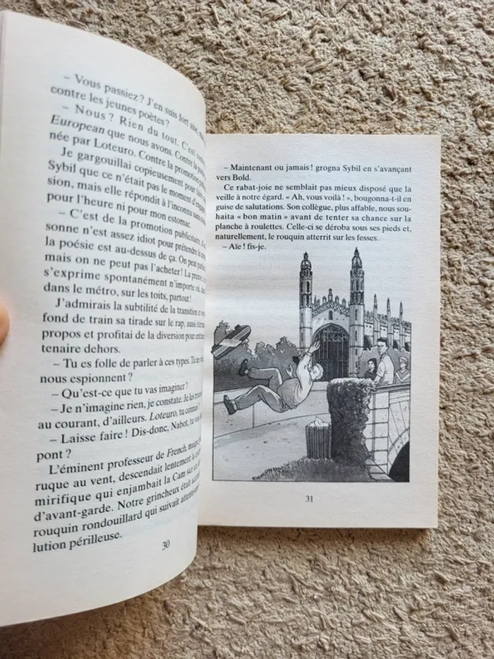 Roman jeunesse "Rap à Cambridge" de Marie Pascale Huglo - photo numéro 7