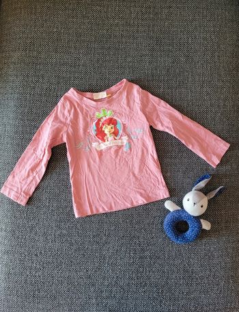 T-shirt fille Charlotte aux fraises 3 ans