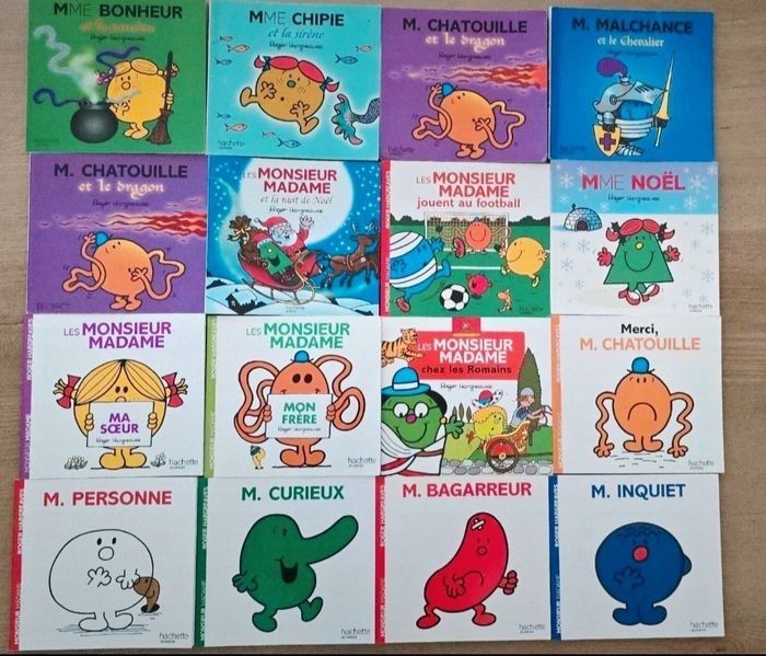 Livres monsieur madame vendus à  l'unité