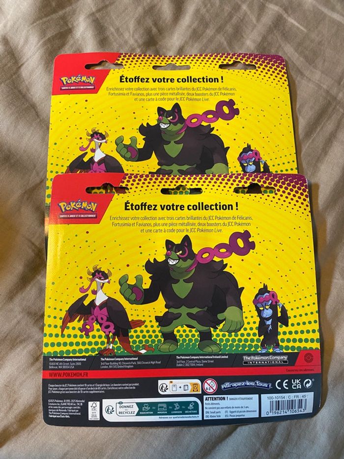 Lot de 2 Duo pack Pokémon Mars 2025 - EV01 écarlates et violet + EB09 stars étincelantes - photo numéro 2