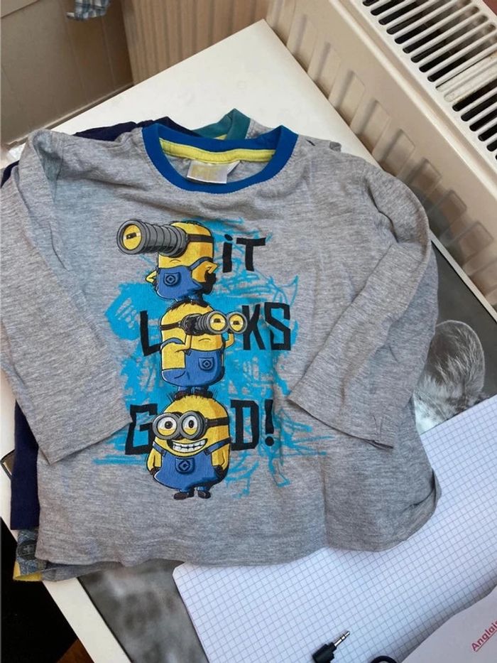Lot de 4 t-shirt taille 92cm - photo numéro 6