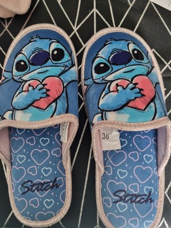 Pantoufles stich neuve