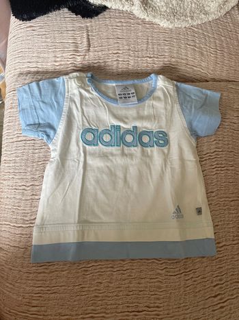Robe tee shirt adidas 0-3 mois