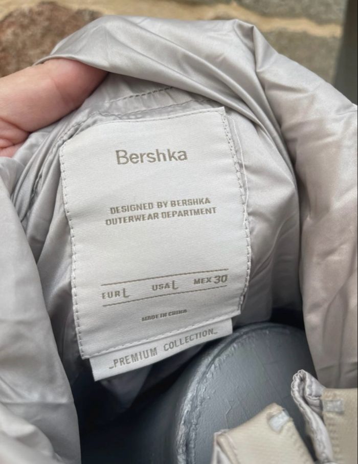 Doudoune grise argenté - Bershka Premium - photo numéro 7