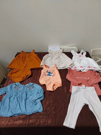 Lot 6 mois fille