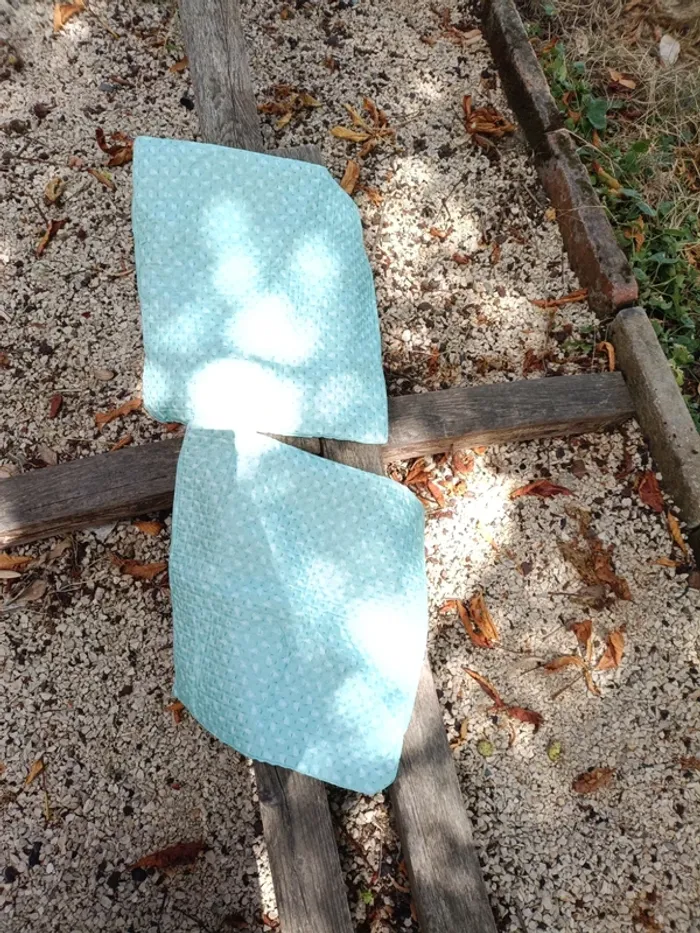Lot taies d oreiller décoration vert