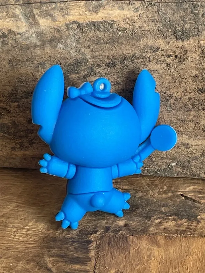 Figurine porte clé stitch - photo numéro 2
