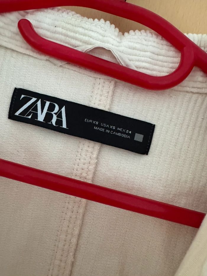 Long Manteau zara beige jamais porté - photo numéro 3
