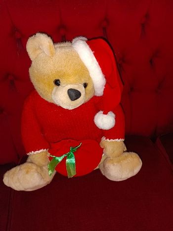 Sac à dos ourson de Noël