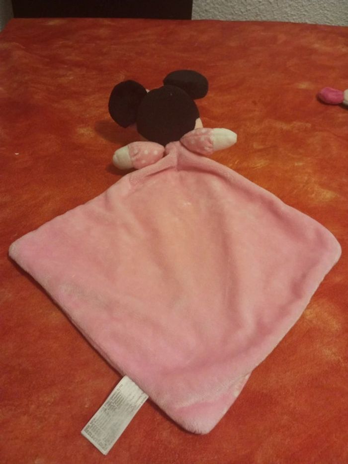 Doudou plat carré Minnie, Disney Nicotoy - photo numéro 4