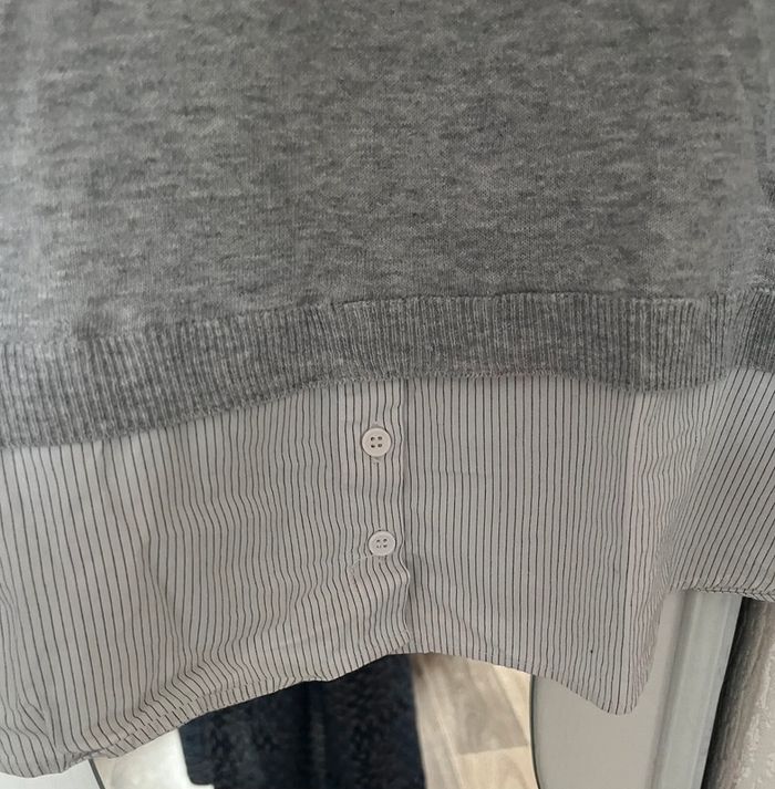 Pull avec col de chemise, Pimkie, M - photo numéro 3