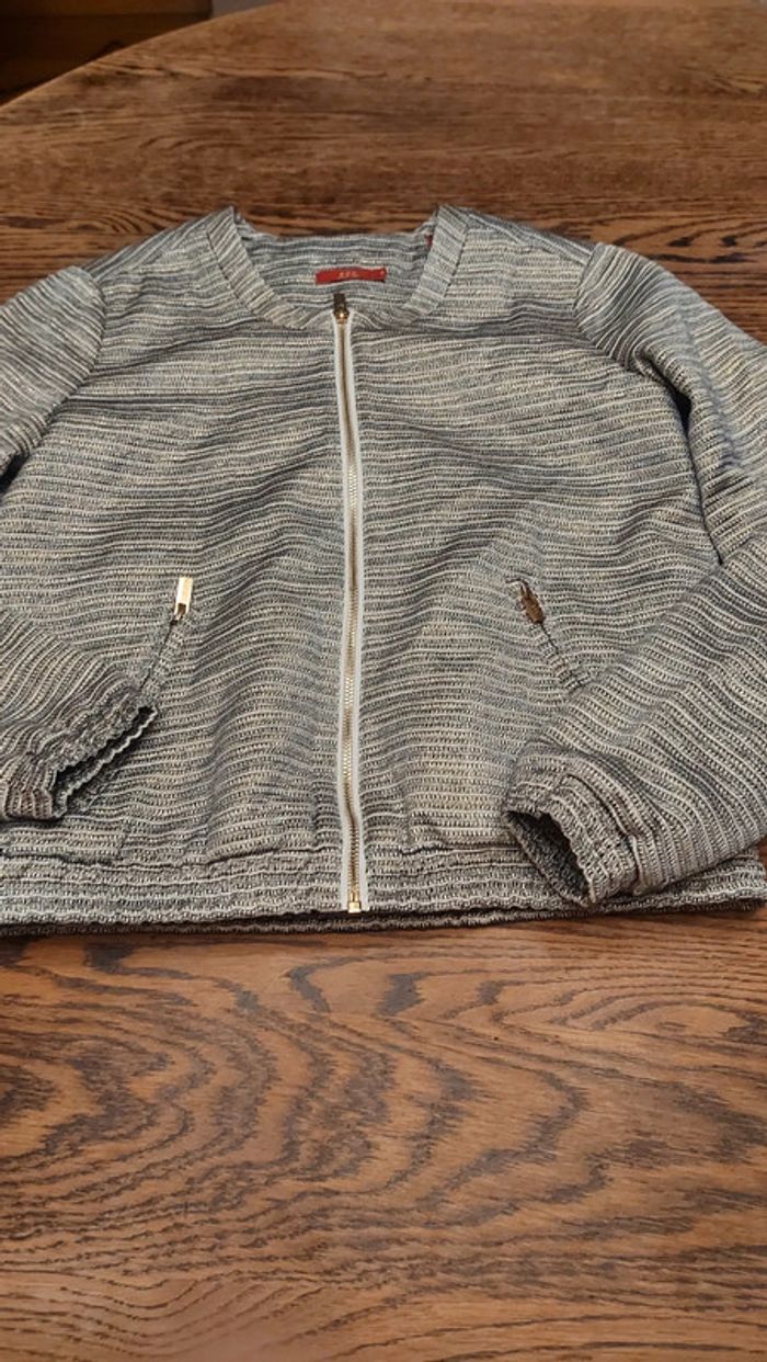 Veste grise argenté Edc by Esprit  t S - photo numéro 7
