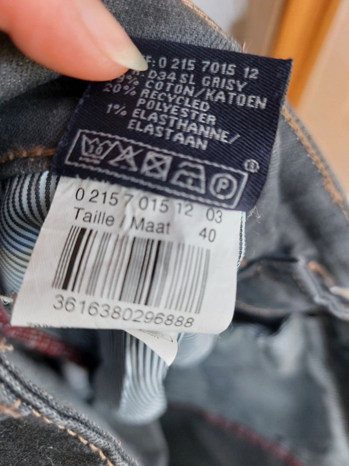 Jean gris 40 - photo numéro 9