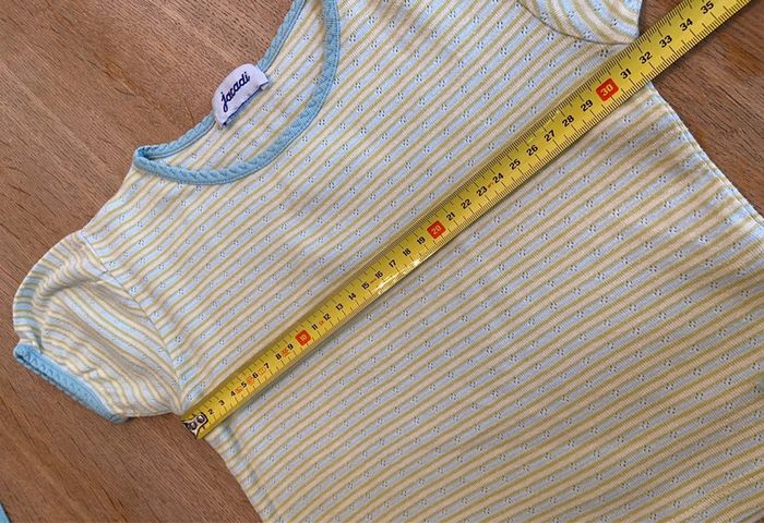 Duo de tee-shirt et débardeur Jacadi taille 6 ans vert et turquoise - photo numéro 13