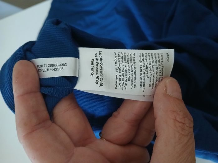 Polo manche courte Lacoste - photo numéro 5