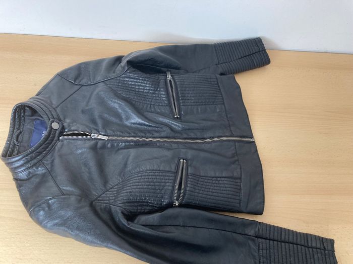 veste simulé cuir kiabi 10 ans - photo numéro 9