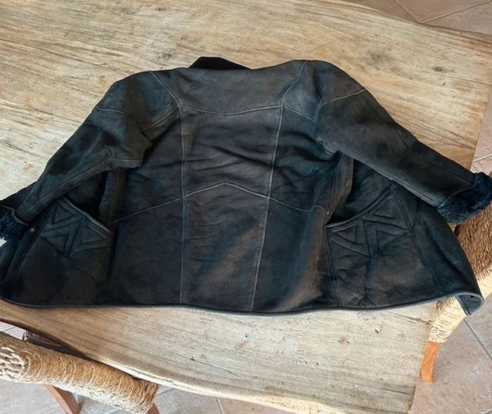 Veste en cuir pelissimo taille 42 - photo numéro 5
