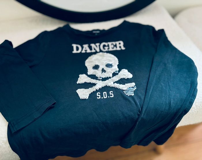 Lot tee shirt manches longues kiabi - photo numéro 7