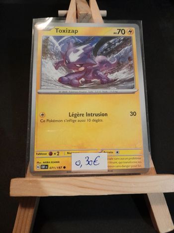 Carte Pokémon Toxizap 071/197