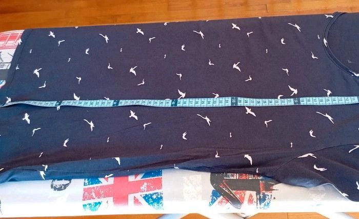 Tee-shirt bleu marine 100% coton - photo numéro 5