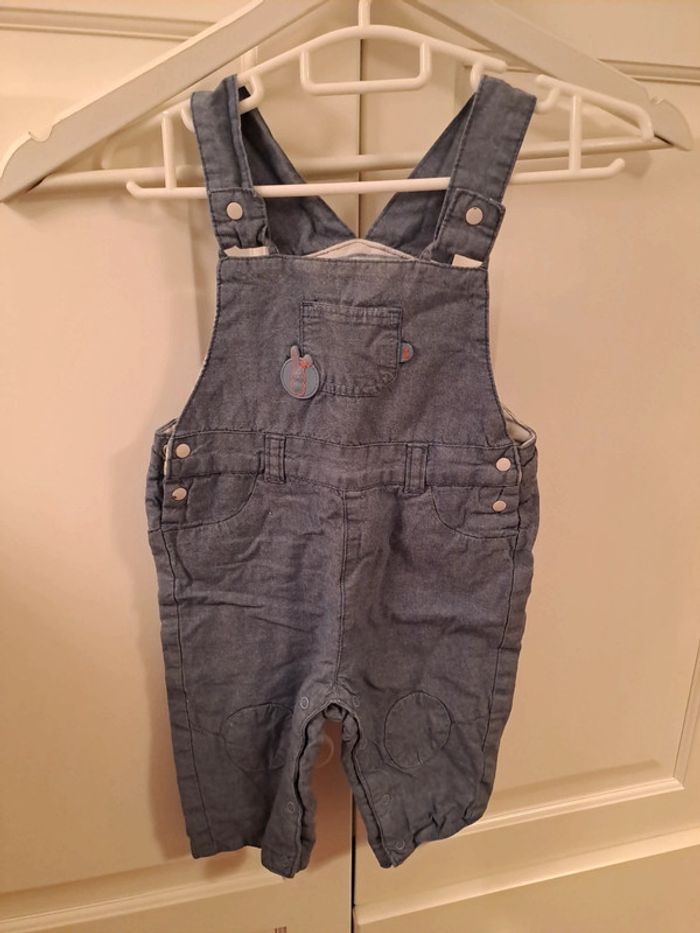 Obaibi salopette bleu taille 6 mois
