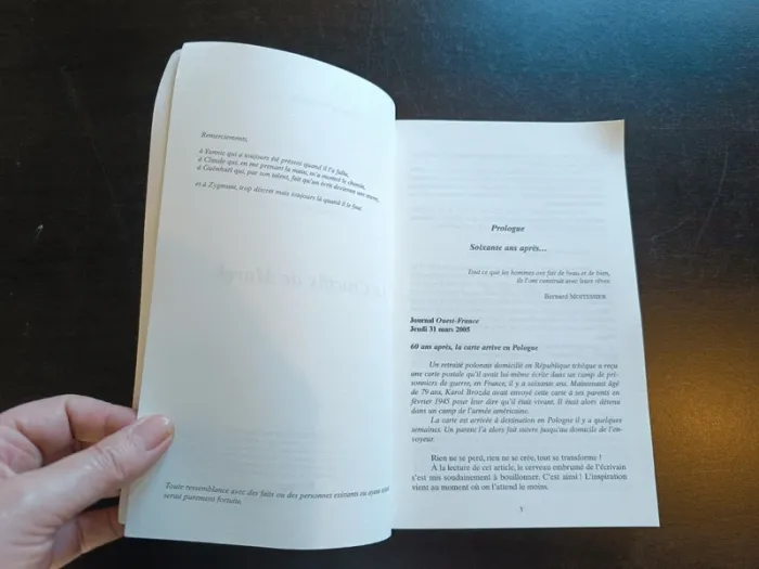 Livre LE CRUCIFIX DE MAREK - Daniel Scourzic - photo numéro 3