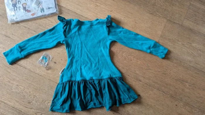 Robe fairy manymonths turquoise conqueror - photo numéro 3